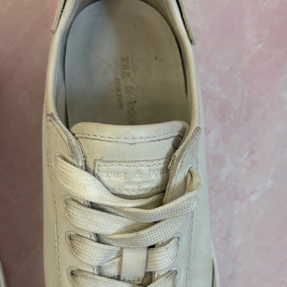 Rag & Bone Cream Sneakers - Picture 2 of 9